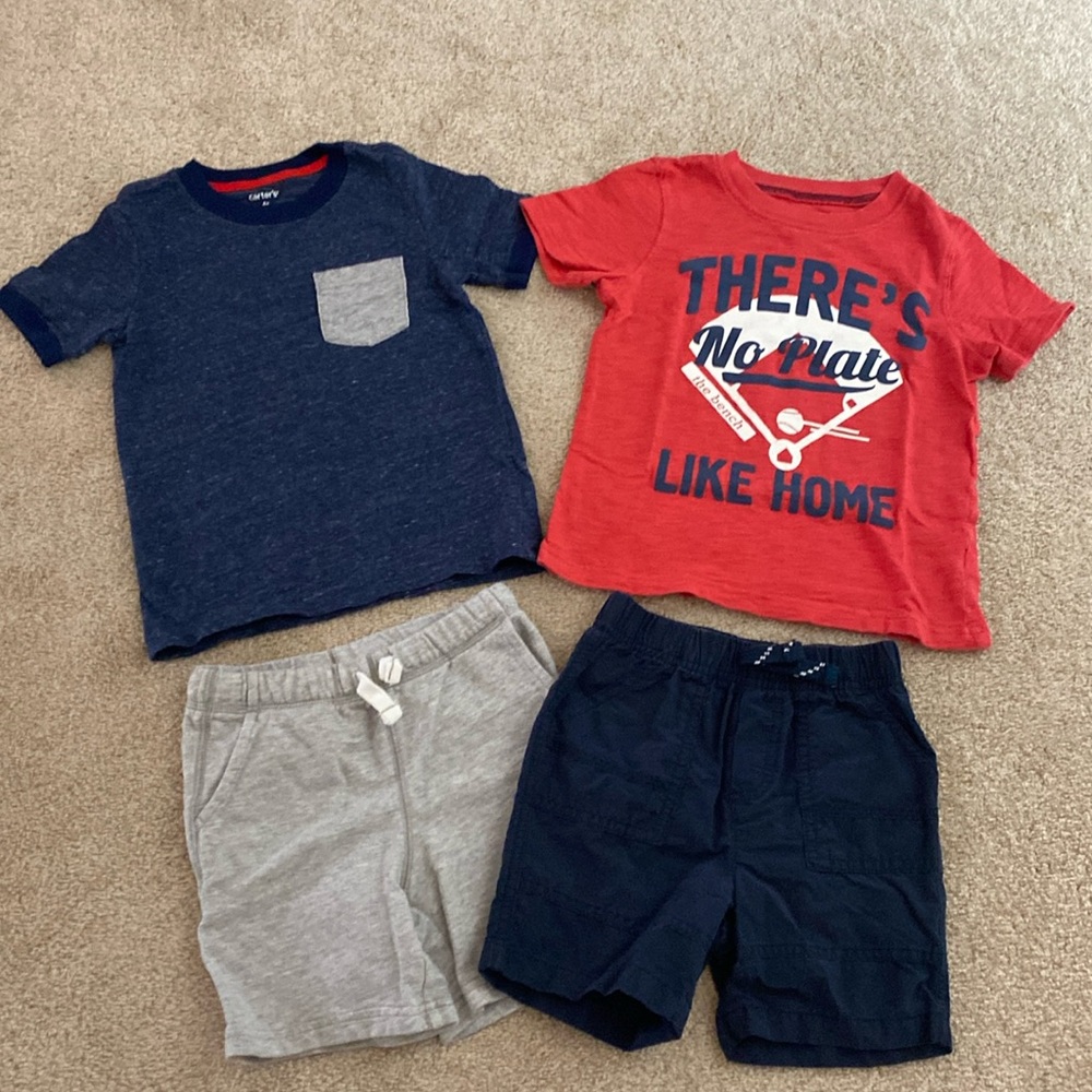 Toddler boy t-shirts. Size 4T.